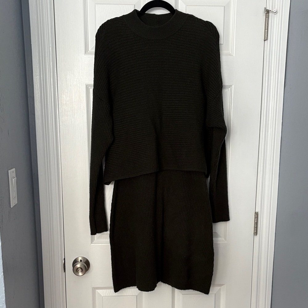 American Eagle Knit Sweater and Dress Set
